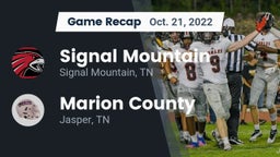 Recap: Signal Mountain  vs. Marion County  2022