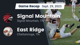 Recap: Signal Mountain  vs. East Ridge  2023