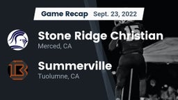 Recap: Stone Ridge Christian  vs. Summerville  2022