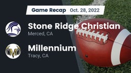 Recap: Stone Ridge Christian  vs. Millennium  2022