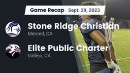 Recap: Stone Ridge Christian  vs. Elite Public Charter  2023