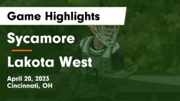 Sycamore  vs Lakota West  Game Highlights - April 20, 2023