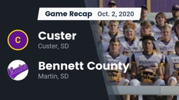 Recap: Custer  vs. Bennett County  2020