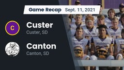 Recap: Custer  vs. Canton  2021