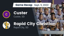 Recap: Custer  vs. Rapid City Christian  2022