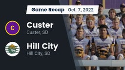 Recap: Custer  vs. Hill City  2022