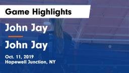 John Jay  vs John Jay  Game Highlights - Oct. 11, 2019