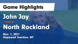John Jay  vs North Rockland  Game Highlights - Nov. 1, 2021