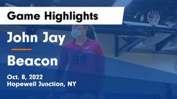 John Jay  vs Beacon Game Highlights - Oct. 8, 2022