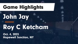 John Jay  vs Roy C Ketcham Game Highlights - Oct. 4, 2023