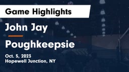 John Jay  vs Poughkeepsie Game Highlights - Oct. 5, 2023