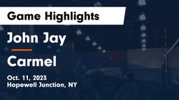 John Jay  vs Carmel Game Highlights - Oct. 11, 2023
