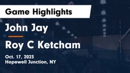 John Jay  vs Roy C Ketcham Game Highlights - Oct. 17, 2023