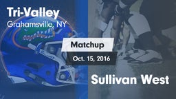 Matchup: Tri-Valley vs. Sullivan West  2016