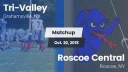 Matchup: Tri-Valley vs. Roscoe Central  2018
