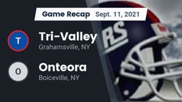Recap: Tri-Valley  vs. Onteora  2021