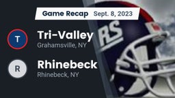 Recap: Tri-Valley  vs. Rhinebeck  2023