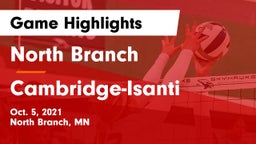 North Branch  vs Cambridge-Isanti  Game Highlights - Oct. 5, 2021