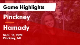 Pinckney  vs Hamady Game Highlights - Sept. 16, 2020