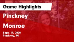 Pinckney  vs Monroe  Game Highlights - Sept. 17, 2020