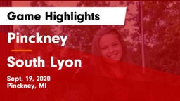 Pinckney  vs South Lyon  Game Highlights - Sept. 19, 2020