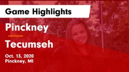 Pinckney  vs Tecumseh  Game Highlights - Oct. 13, 2020