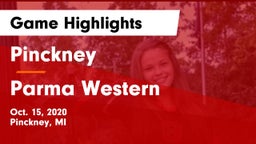 Pinckney  vs Parma Western Game Highlights - Oct. 15, 2020