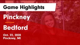 Pinckney  vs Bedford Game Highlights - Oct. 22, 2020
