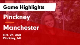 Pinckney  vs Manchester Game Highlights - Oct. 22, 2020