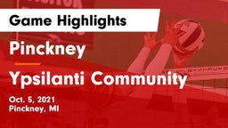 Pinckney  vs Ypsilanti Community  Game Highlights - Oct. 5, 2021