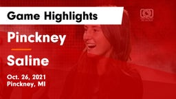 Pinckney  vs Saline  Game Highlights - Oct. 26, 2021