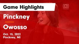 Pinckney  vs Owosso Game Highlights - Oct. 15, 2022