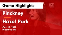 Pinckney  vs Hazel Park  Game Highlights - Oct. 15, 2022