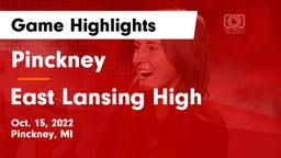 Pinckney  vs East Lansing High Game Highlights - Oct. 15, 2022