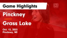 Pinckney  vs Grass Lake Game Highlights - Oct. 12, 2023