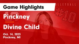 Pinckney  vs Divine Child Game Highlights - Oct. 14, 2023