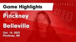 Pinckney  vs Belleville  Game Highlights - Oct. 14, 2023