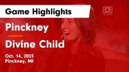 Pinckney  vs Divine Child Game Highlights - Oct. 14, 2023