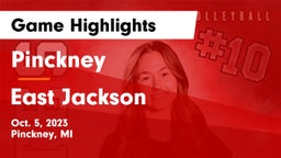 Pinckney  vs East Jackson  Game Highlights - Oct. 5, 2023