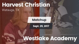 Matchup: Harvest Christian vs. Westlake Academy 2017