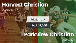 Matchup: Harvest Christian vs. Parkview Christian  2018