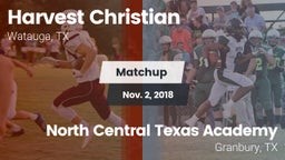 Matchup: Harvest Christian vs. North Central Texas Academy 2018