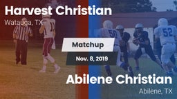 Matchup: Harvest Christian vs. Abilene Christian  2019
