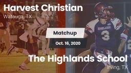 Matchup: Harvest Christian vs. The Highlands School 2020
