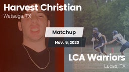 Matchup: Harvest Christian vs. LCA Warriors 2020