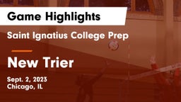 Saint Ignatius College Prep vs New Trier  Game Highlights - Sept. 2, 2023