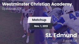 Matchup: Westminster Christia vs. St. Edmund  2019