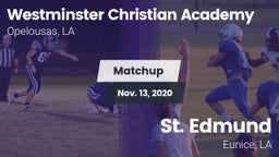 Matchup: Westminster Christia vs. St. Edmund  2020