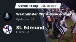 Recap: Westminster Christian Academy  vs. St. Edmund  2021