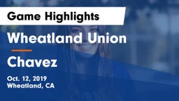 Wheatland Union  vs Chavez Game Highlights - Oct. 12, 2019